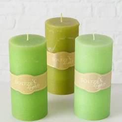 Boltze Stumpenkerze 3er