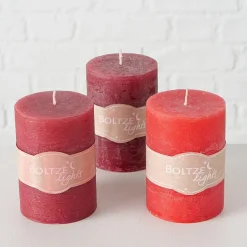 Boltze Stumpenkerze 3er