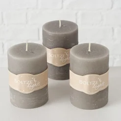 Boltze Stumpenkerze 3er