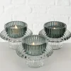 Boltze Teelichthalter Phyllis 3er Set