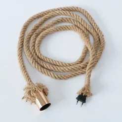 Boltze Tischlampe Hängelampe Toko Jute-Seil