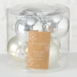 Boltze Weihnachtskugeln Ø 8 cm, 6 tlg