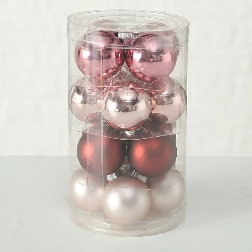 Boltze Weihnachtskugeln Ø 4 cm, 16 tlg