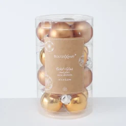 Boltze Weihnachtskugeln Ø 4 cm, 16 tlg