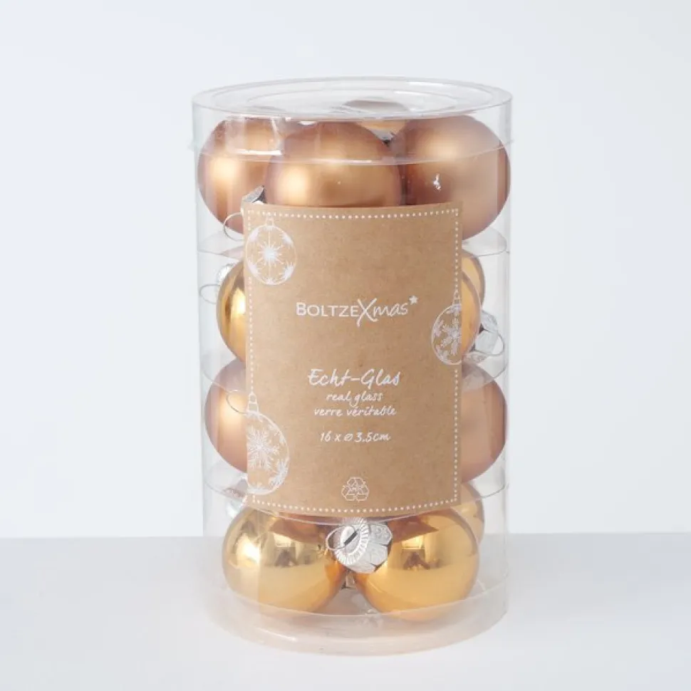 Boltze Weihnachtskugeln Ø 4 cm, 16 tlg