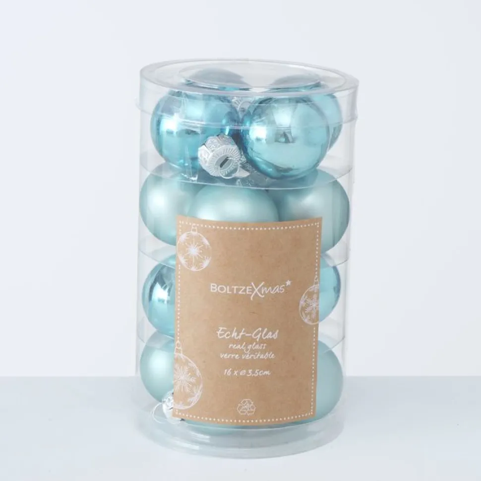 Boltze Weihnachtskugeln Ø 4 cm, 16 tlg