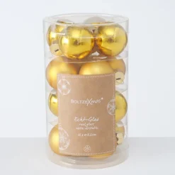 Boltze Weihnachtskugeln Ø 4 cm, 16 tlg