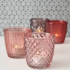 Boltze Windlicht Marilu 4er Set