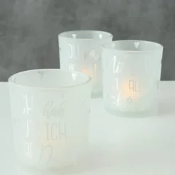 Boltze Windlicht Marry 3er Set