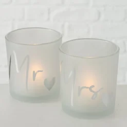 Boltze Windlicht Marry 2er Set