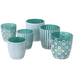 Boltze Windlicht Patty 6er-Set