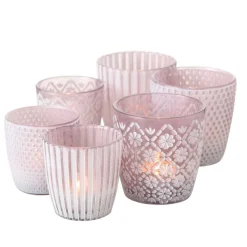 Boltze Windlicht Patty 6er-Set