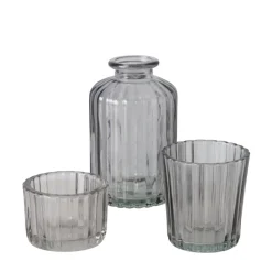 Boltze Windlicht Tolka, 3er-Set