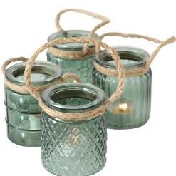 Boltze Windlicht Trax 4er Set