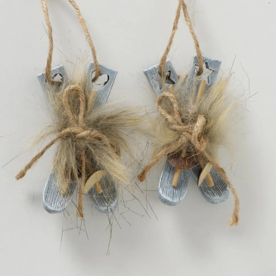 Boltze Winter Dekoanhänger Kory 2er Set