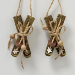 Boltze Winter Dekoanhänger Kory 2er Set