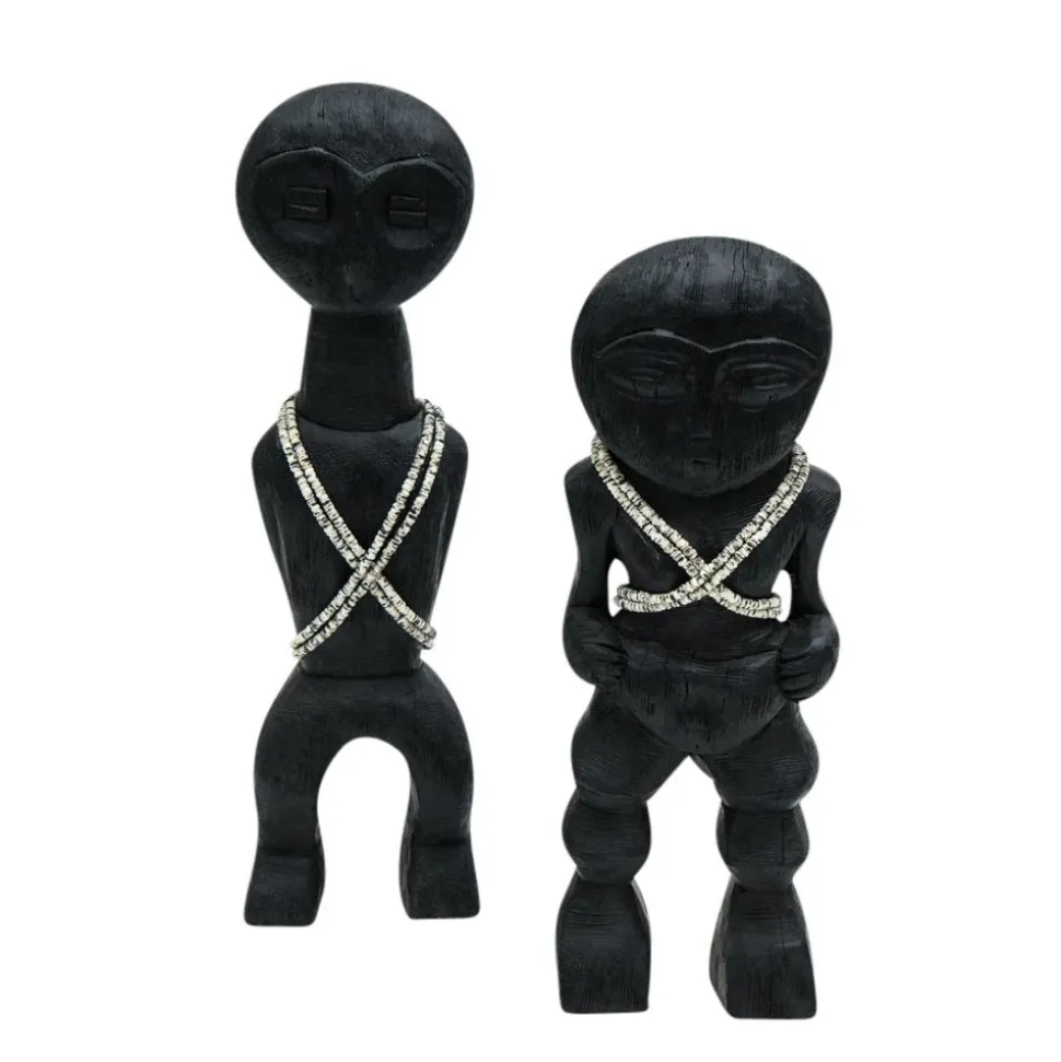 byRoom Afrikanische Figur aus Mangoholz