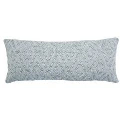 byRoom Längliches Kissen mit Harlekinmuster