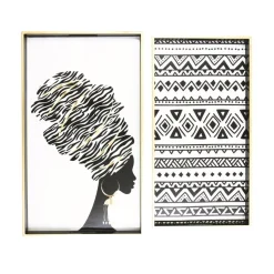 byRoom Tablett 2er Set African