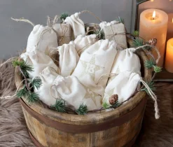 Chic Antique Adventskalendertüten 1-24