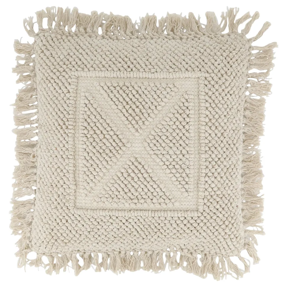 Chic Antique Aix Kissebezug mit Muster off white