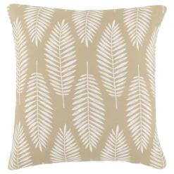 Chic Antique Aix Kissenbezug mit Tropischen Blattmotiv