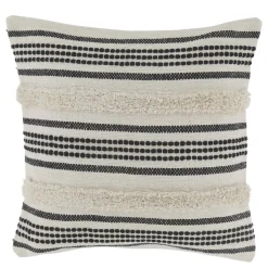 Chic Antique Aix Kissenbezug mit Muster Weiß