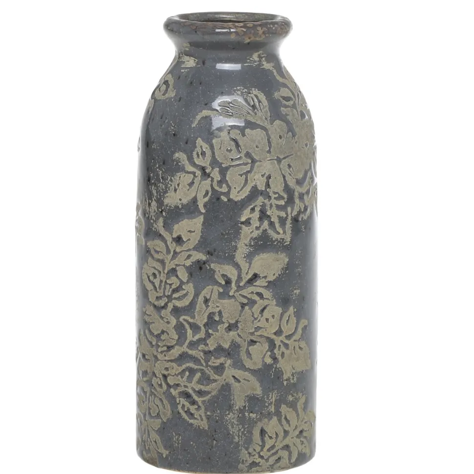 Chic Antique Antibes Vase mit Blumenmuster