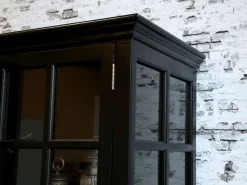 Chic Antique antiker Vitrinenschrank Marseille 8 Türen