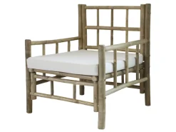 Chic Antique Bambus Sessel Lyon