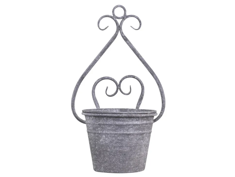 Chic Antique Übertopf als Wandbehang