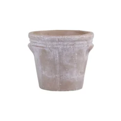 Chic Antique Übertopf mit Rillen in antiker Optik