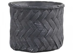 Chic Antique Blumentopf Corte mit Flechtmuster