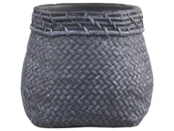 Chic Antique Blumentopf Corte mit Flechtmuster am Rand