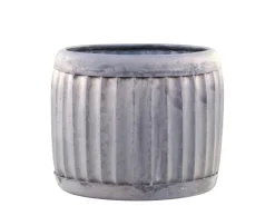 Chic Antique Blumentopf Pflanztopf mit Rillen