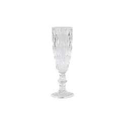 Chic Antique Champagnerglas mit Diamantenmuster