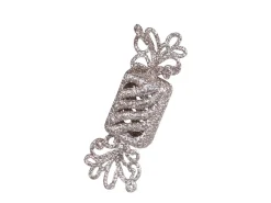 Chic Antique Deko Bonbon mit Glitzer