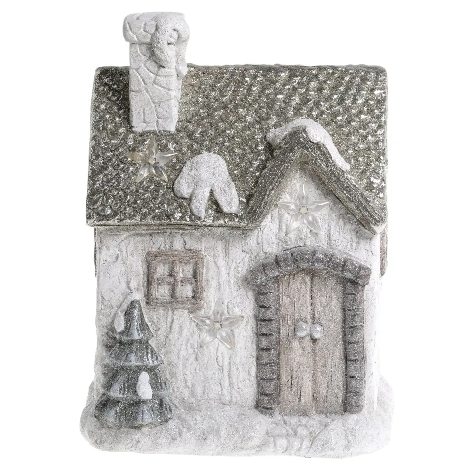 Chic Antique Deko Haus mit LED Stern