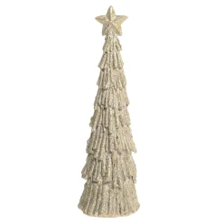 Chic Antique Deko Weihnachtsbaum mit Glitzer