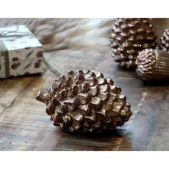 Chic Antique Deko Zapfen mit Glitzer