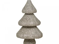 Chic Antique Dekofigur Weihnachtsbaum mit Glitzer