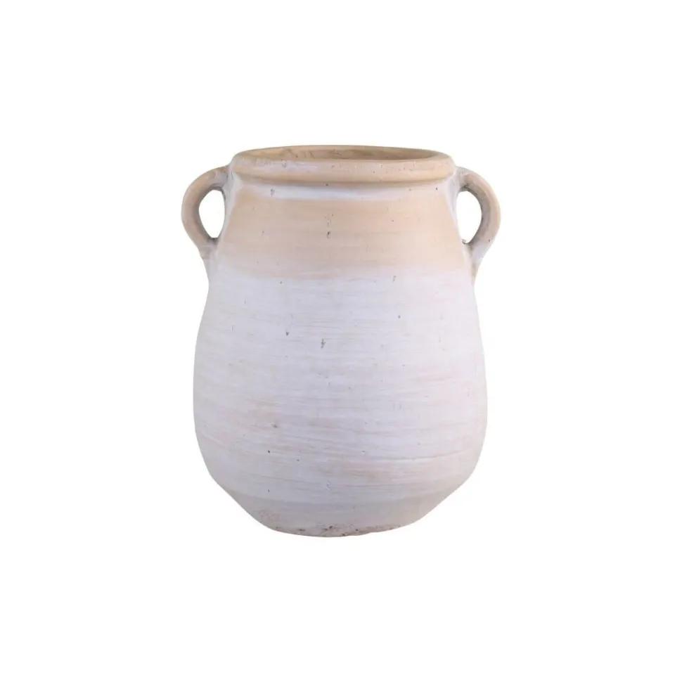 Chic Antique Dekovase aus Terracotta