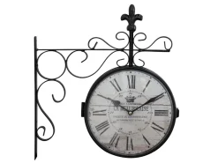 Chic Antique Doppelte Wanduhr