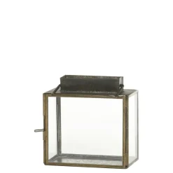 Chic Antique Eisen Laterne für Kerzen