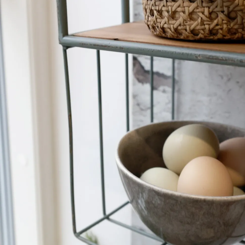 Chic Antique Eisen Regalbrett mit Haken