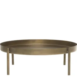 Chic Antique Eisen Tablett mit Bein