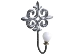 Chic Antique Eisenhaken mit Dekor und Griff