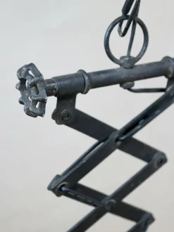 Chic Antique Factory Deckenlampe Industrial ausziehbar