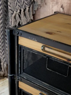 Chic Antique Factory Kommode, Industrial Design