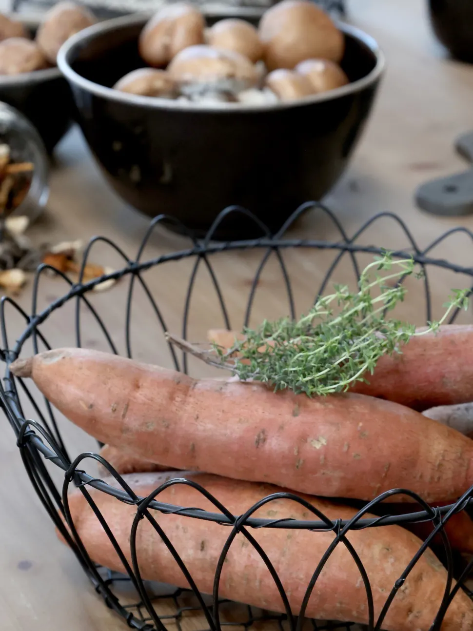 Chic Antique Fil de fer Draht Korb